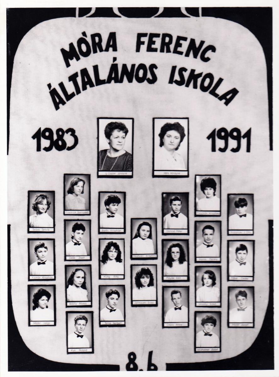 1983-1991 B osztály